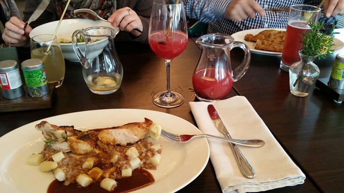 Biorestaurant Leibspeis bei Sonnentor in Sprögnitz