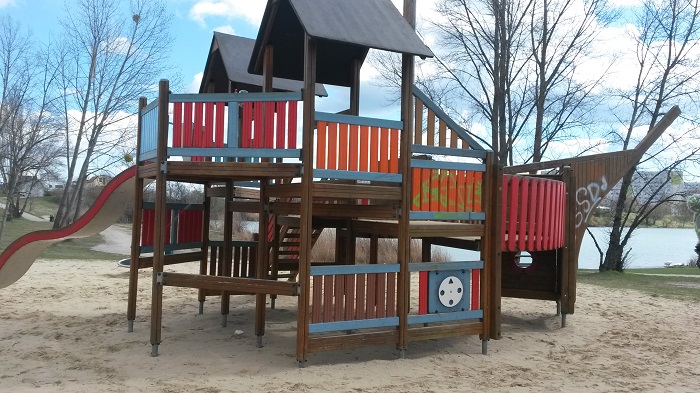 Spielplatz am Teich Hirschstetten