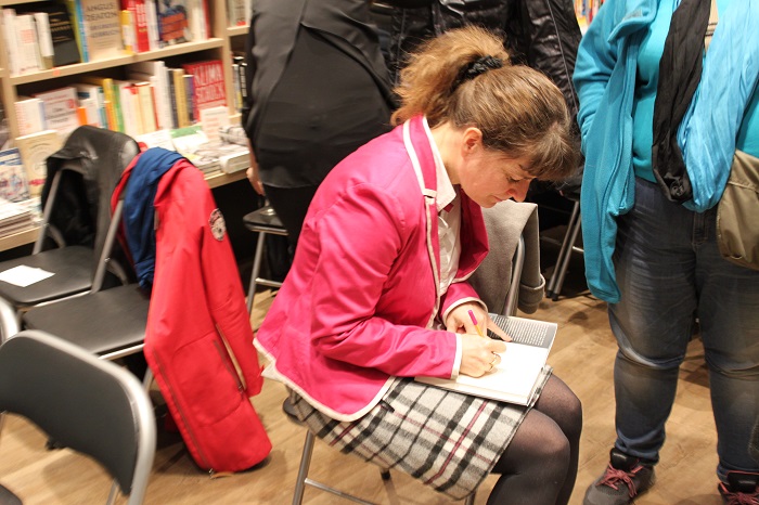 Lesung Donaustädter Autorinnen Beate Maly und Silvia Hlavin in der Seeseiten Buchhandlung am 24.2.2017