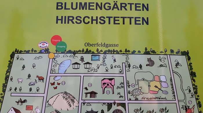 Blumengärten Hirschstetten - Zoo - Plan
