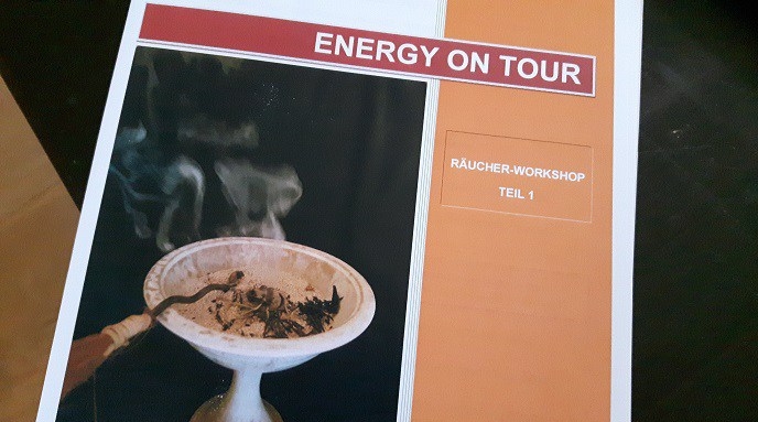 Unterlagen zum Räucherworkshop von Energy on Tour